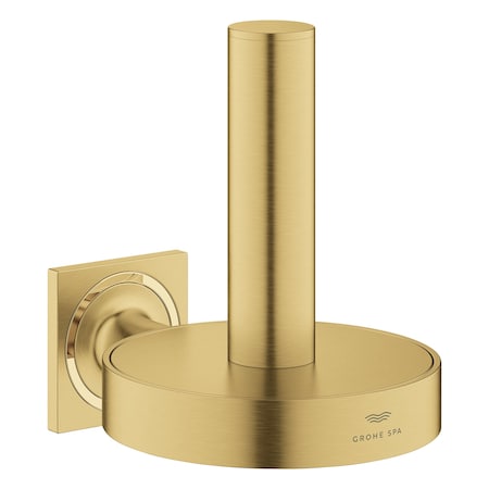 Grohe Allure New Spare Toilet Paper Holder, Gold 40956GN1